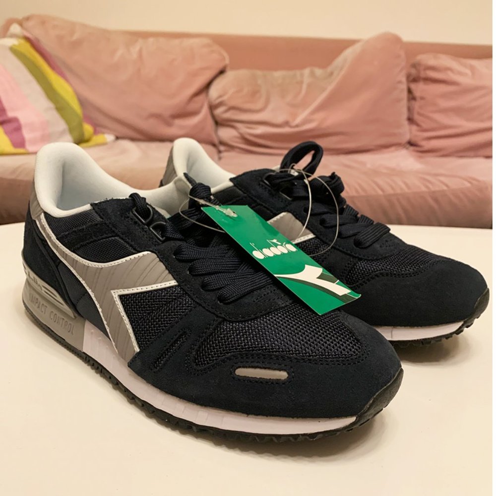 Diadora Titan II Unisex (M8/W10/EUR41) Navy & Grey